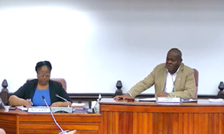 Kelvin Koniki wacht op zijn beëdiging in De Nationale Assemblee, die werd uitgesteld door het ontbreken van een quorum.