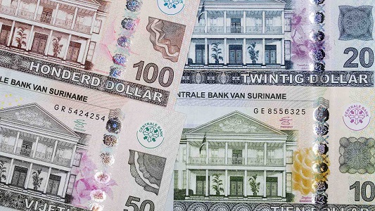 Student leest informatie over de verhoogde studententoelage in Suriname die vanaf april 2025 geldt voor erkende instellingen.