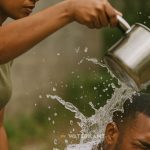 Brandwondenslachtoffer Justin na aanval met kokend water door politie-rekruut